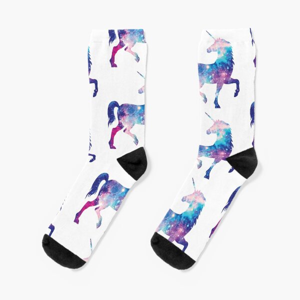 Sublimated Gymnastics Socks-Unicorn