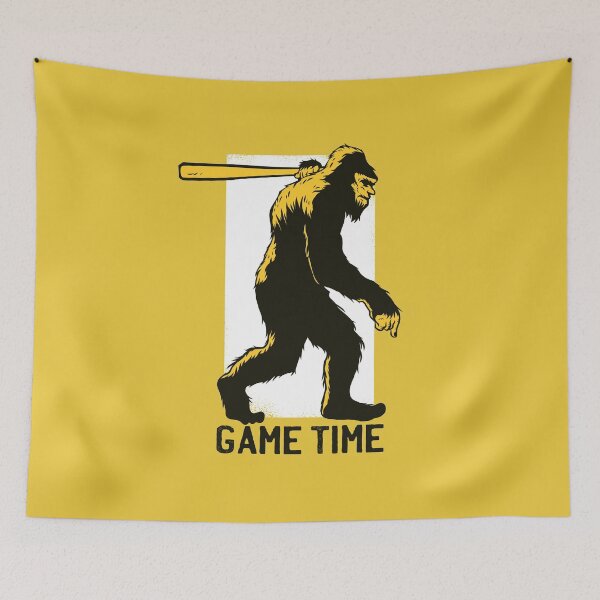 Item preview, Bigfoot  with lettering saying Game Time designed and sold by FFelder.