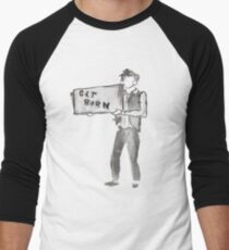 Subterranean Homesick Blues Men's Baseball ¾ T-Shirt