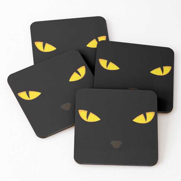 Item preview, yellow cat eyes and nose  designed and sold by SaraM-design.