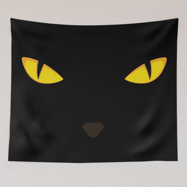 Item preview, yellow cat eyes and nose  designed and sold by SaraM-design.