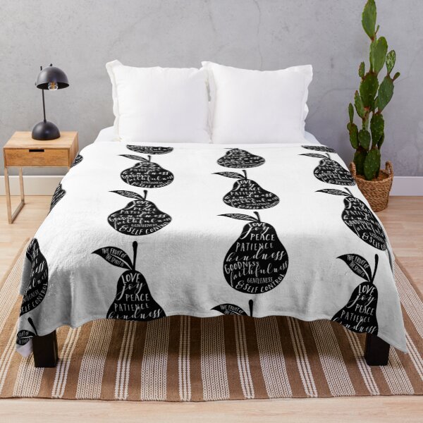 Item preview, Fruit of the spirit | pear | black and white designed and sold by SouthPrints.