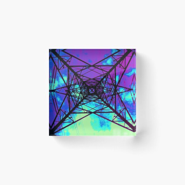 Item preview, Pylon in Acidic Sky designed and sold by Olympia Ellinas.