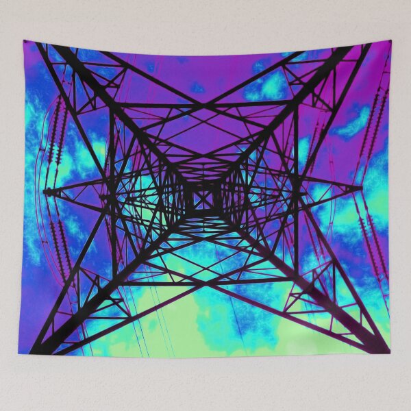 Item preview, Pylon in Acidic Sky designed and sold by Olympia Ellinas.