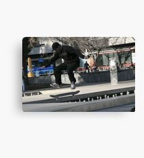 streetside. carlton, melbourne. Canvas Print