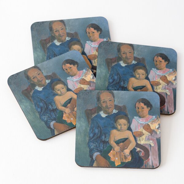 Item preview, Paul Gauguin - Polynesian Women with Children - Tahitien Femme et deux Enfants designed and sold by ArtExpression.