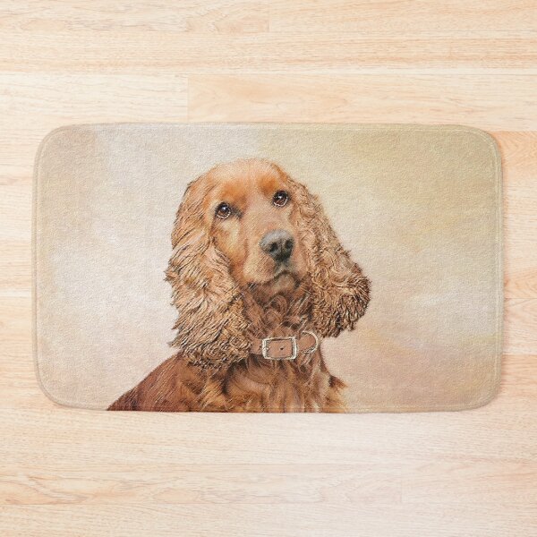 Item preview, English Cocker Spaniel Painting - Cute Original Dog Art designed and sold by alpendesigns.
