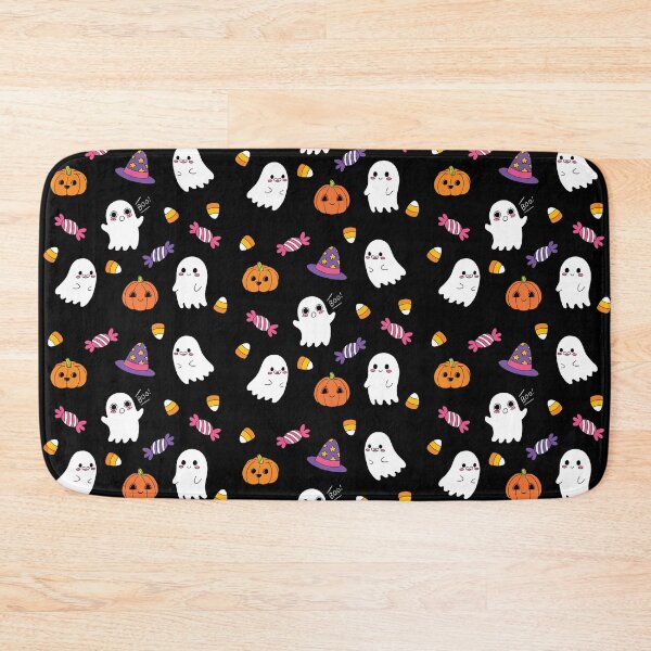Item preview, Cute Spoopy Ghosts and Halloween Candy designed and sold by lucypooki.