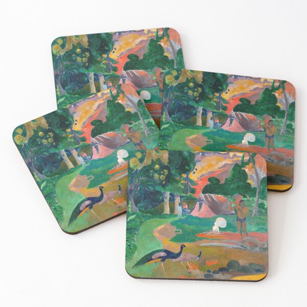 Item preview, Paul Gauguin - Landscape with Peacocks - Matamua - Matamoe - Le Paysage avec des Paons designed and sold by ArtExpression.