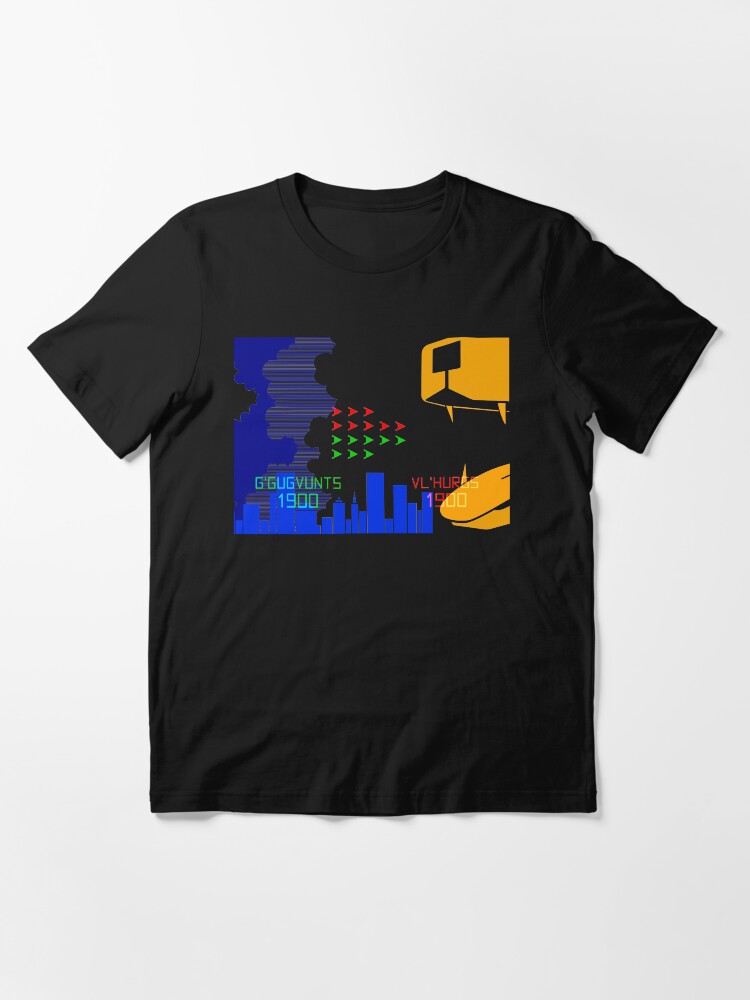 Alternate view of NDVH G'Gugvunts vs Vl'Hurgs vs Dog 1 H2G2 Essential T-Shirt