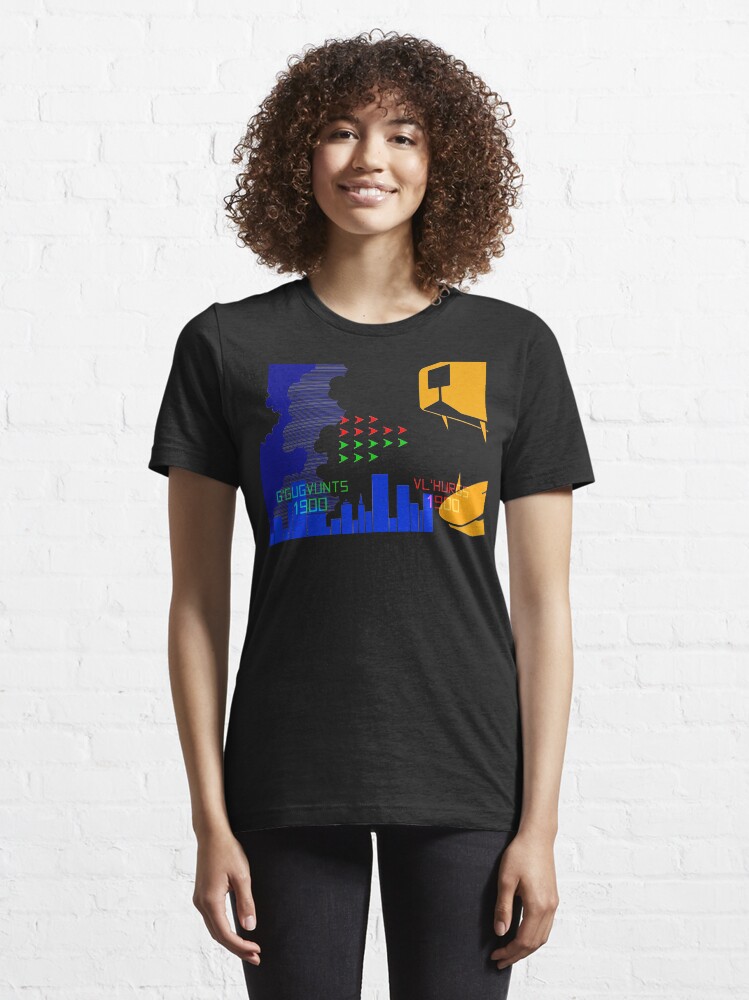 Alternate view of NDVH G'Gugvunts vs Vl'Hurgs vs Dog 1 H2G2 Essential T-Shirt