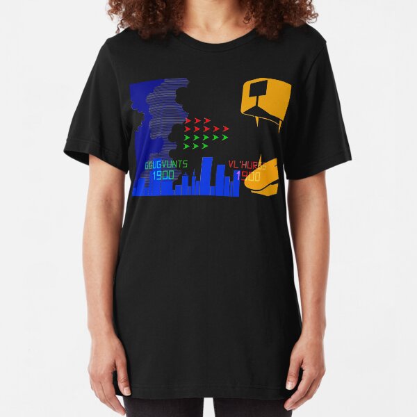 NDVH G'Gugvunts vs Vl'Hurgs vs Dog 1 H2G2 Slim Fit T-Shirt