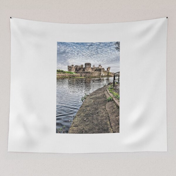 Item preview, Caerphilly Castle Portrait designed and sold by Steve Purnell Photography.