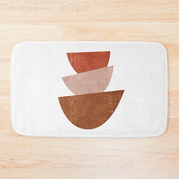 Item preview, Abstract Bowls 2 - Terracotta Abstract - Modern, Minimal, Contemporary Print - Brown, Beige designed and sold by Studio Grafiikka.