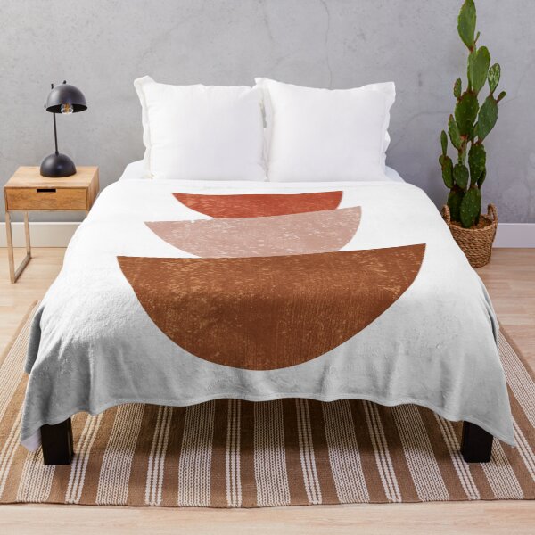 Item preview, Abstract Bowls 2 - Terracotta Abstract - Modern, Minimal, Contemporary Print - Brown, Beige designed and sold by Studio Grafiikka.