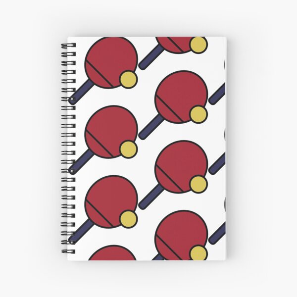 table tennis Spiral Notebook