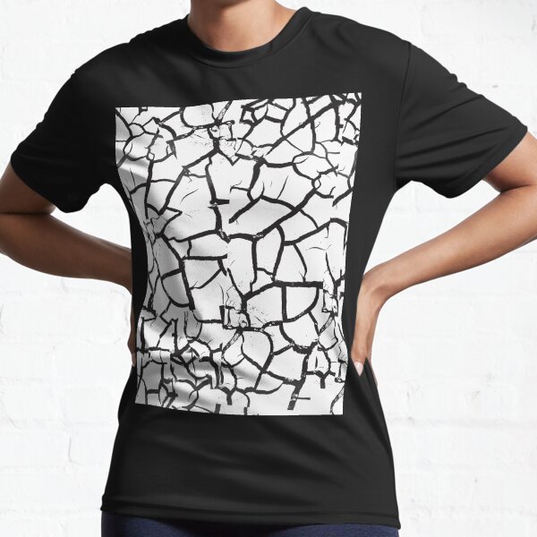 Yarra Mud Flats texture Art Active T-Shirt