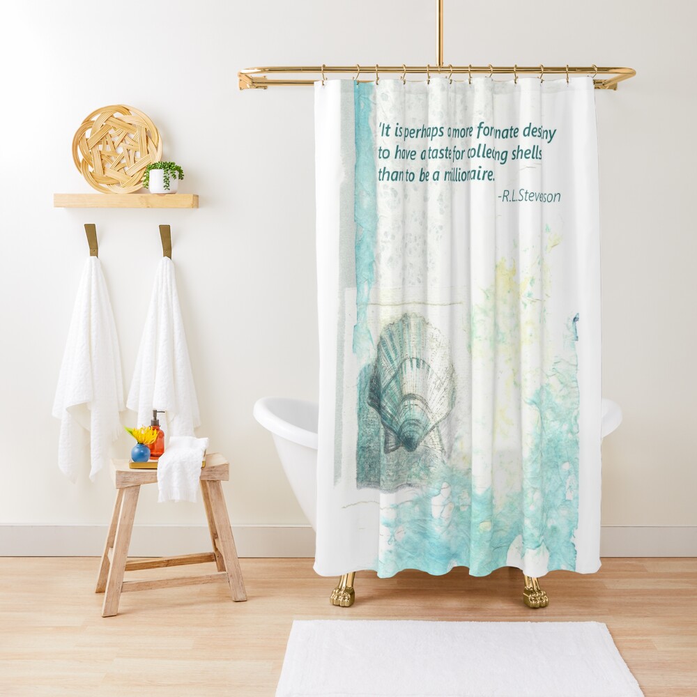 Item preview, Shower Curtain designed and sold by LisaLeQuelenec.