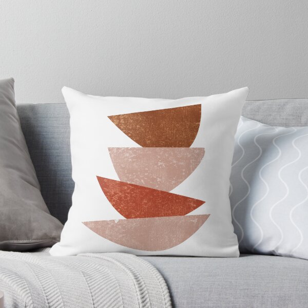 Item preview, Abstract Bowls 3 - Terracotta Abstract - Modern, Minimal, Contemporary Print - Brown, Beige designed and sold by Studio Grafiikka.