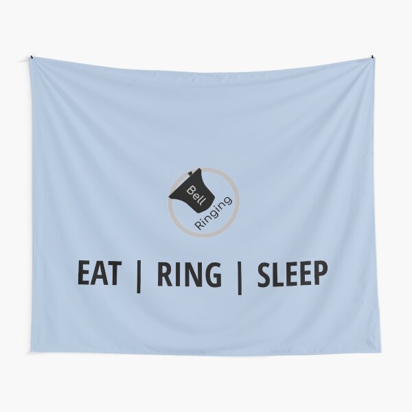 Bell Ringing - EAT | RING | SLEEP Tapestry