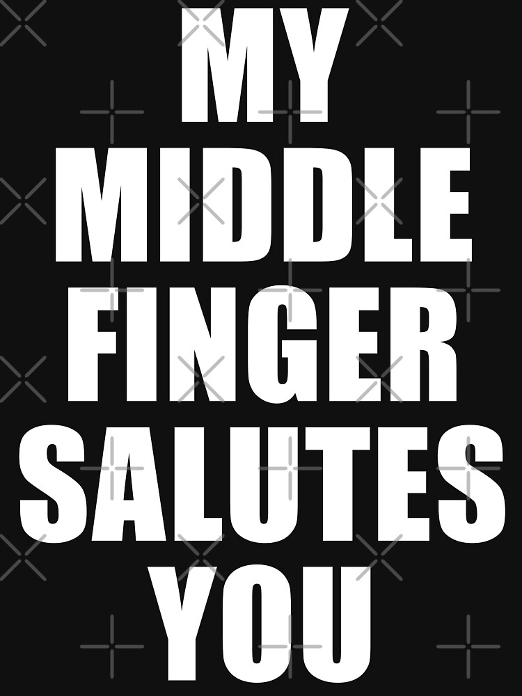 My Middle Finger Salutes You übersetzung