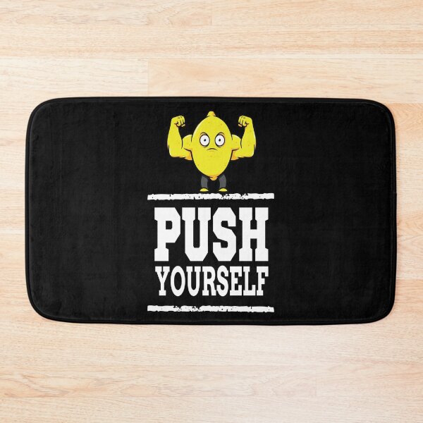 Item preview, Push Yourself Jacked Lemon Workout Bodybuilding designed and sold by ProjectX23.