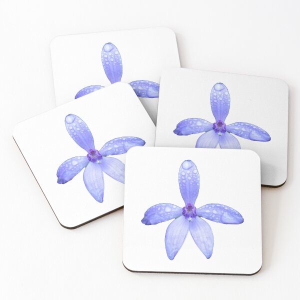 Item preview, Silky Blue Native Orchid designed and sold by gwenthewren.