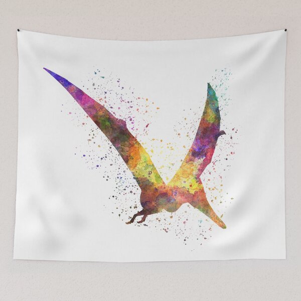 Item preview, Pterodactylus dinosaur in watercolor designed and sold by paulrommer.