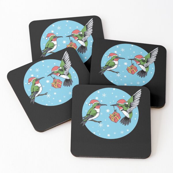 Item preview, Christmas Hummingbird Tshirt Gift Merry Christmas Bird designed and sold by DSWShirts.