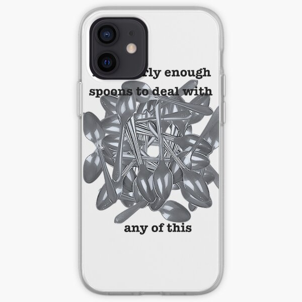 Not nearly enough spoons to deal with any of this iPhone Soft Case