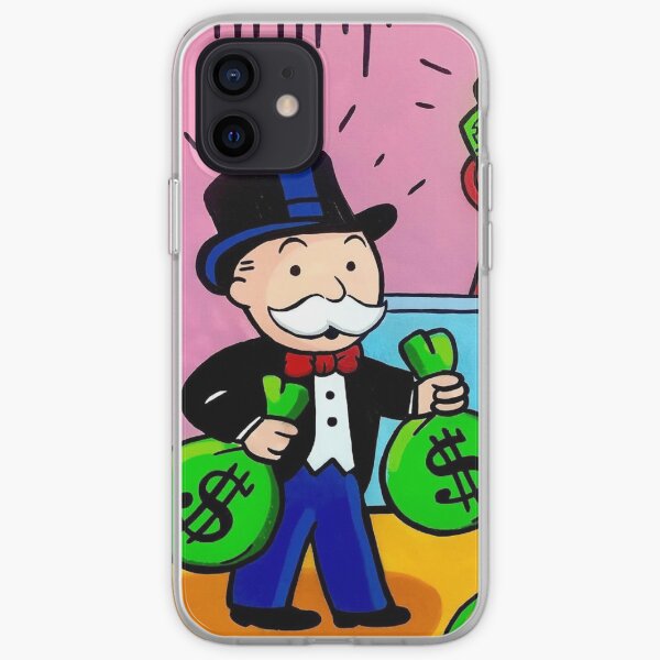 $ Monopoly Man $ Funda blanda para iPhone