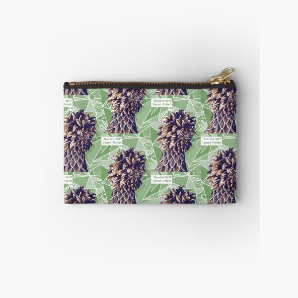 Item preview, Bearded buff laced polish hen designed and sold by Elena Casiglio.