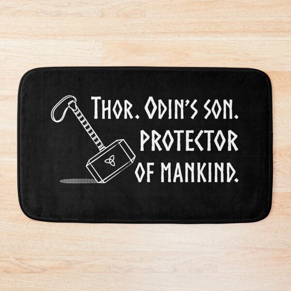 Item preview, Thor. Odin's Son. Protector of Mankind. (White) designed and sold by TFeldDesign.