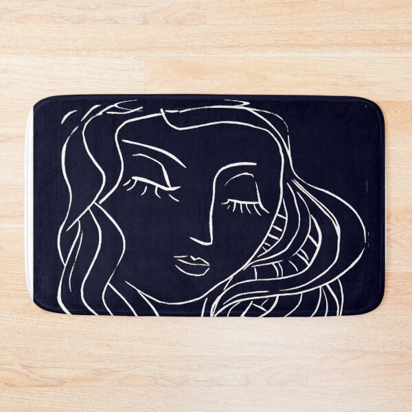 Item preview, HEAD : Vintage Matisse Young Girl Silhouette Print designed and sold by posterbobs.