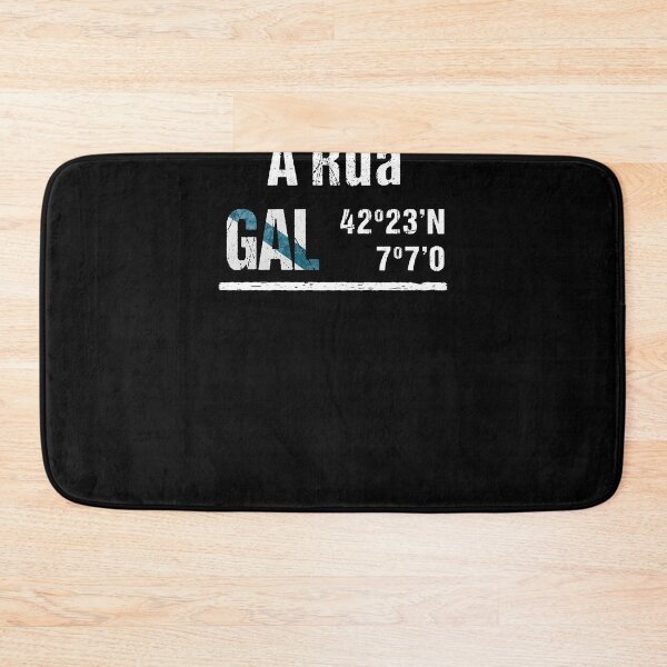 Item preview, A Rúa Galicia Coordinates designed and sold by mouchodesigns.