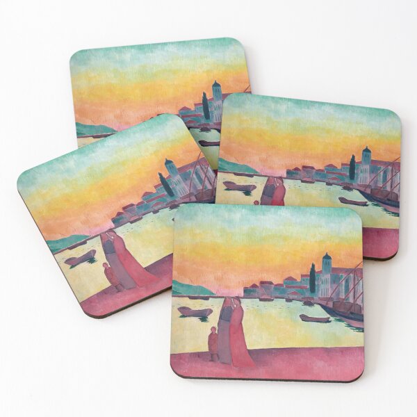 Item preview, Émile Bernard - Vue du Port de Vathy, Samos designed and sold by ArtExpression.