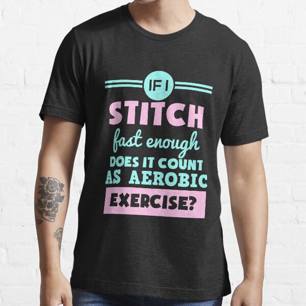 Item preview,  Hobby Quilter Gifts - Stitch Fast Aerobic Exercise designed and sold by jaygo.