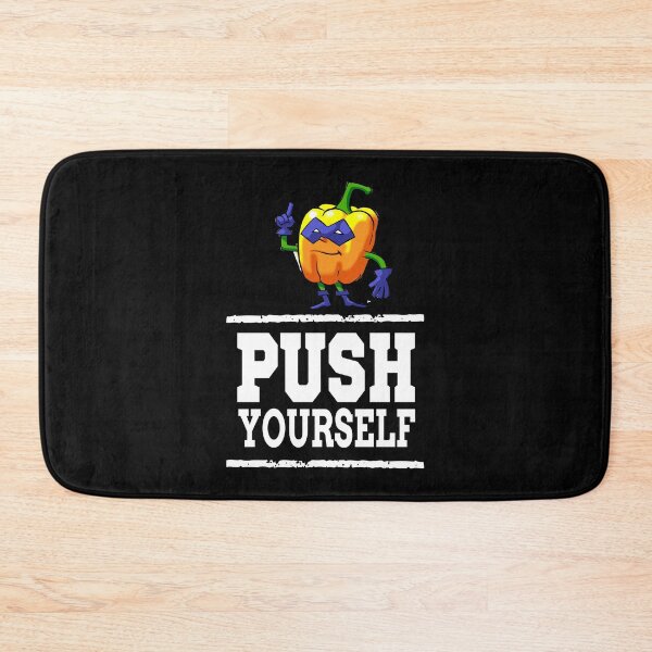 Item preview, Push Yourself Mystery Pepper Superhero Foodietoon  I Love Peppers! designed and sold by ProjectX23.