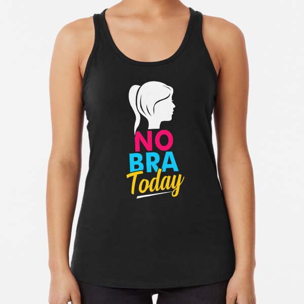 No Bra Tank Tops Redbubble