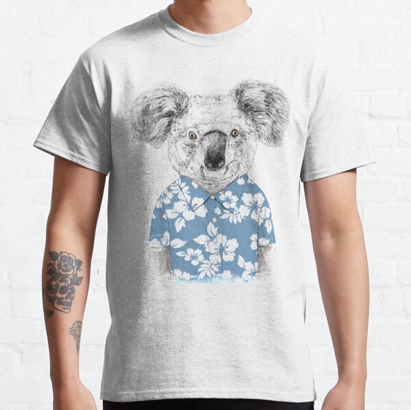 Summer koala (blue) Classic T-Shirt