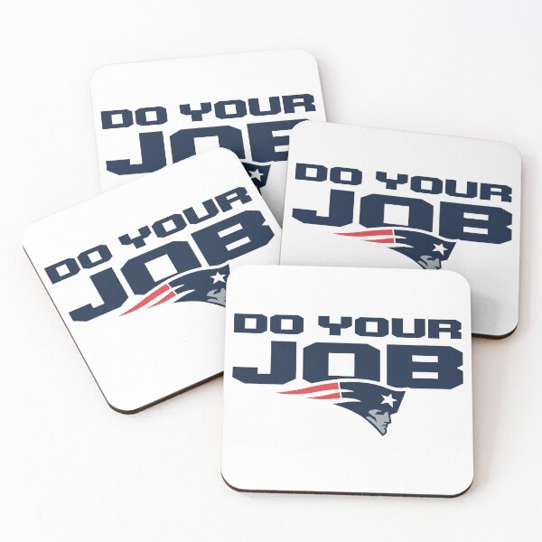 Do Your Job Coasters (Set of 4)