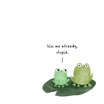 Artwork thumbnail, Kissing Frogs by JessMagoo