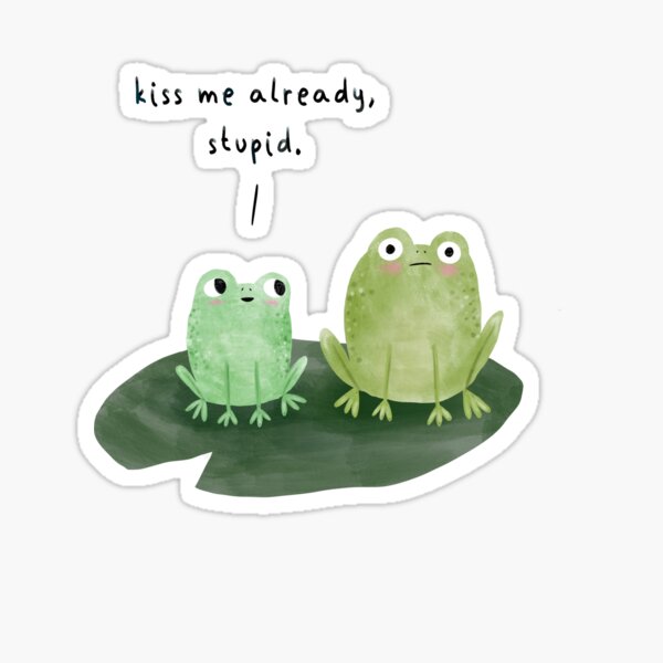 Item preview, Kissing Frogs designed and sold by JessMagoo.