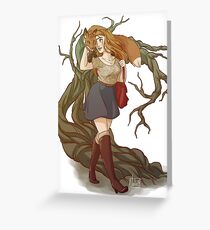 The Fox And The Banshee Greeting Card