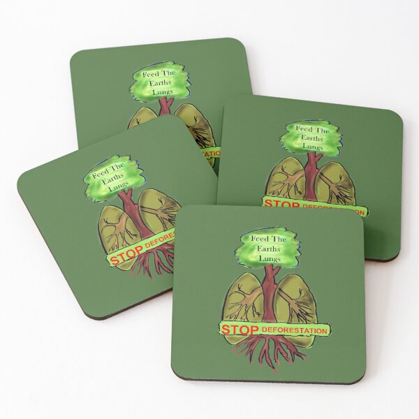 Item preview, Feed The Earths Lungs-Stop Deforestation designed and sold by Christopher Geary.