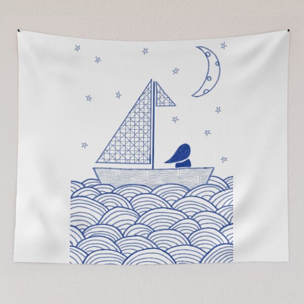 Item preview, night boat  designed and sold by Charlotsart .