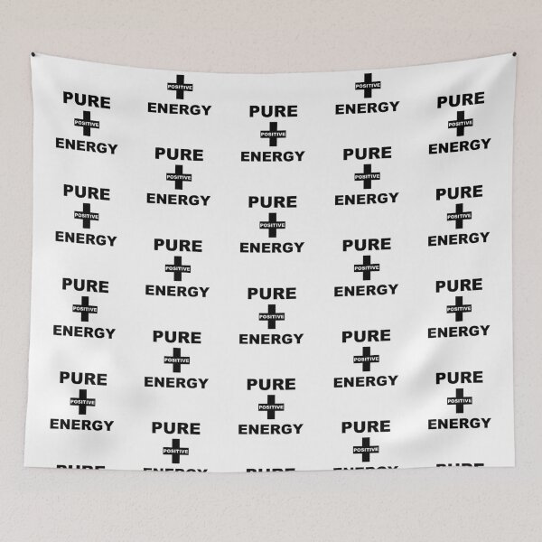 Item preview, Pure Positive Energy (White) designed and sold by 4wordsmovement.