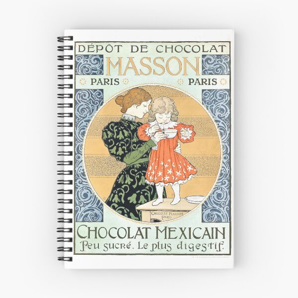 Item preview, Chocolat Mexicain by Eugène Grasset - Vintage Art Nouveau Poster designed and sold by ArtExpression.