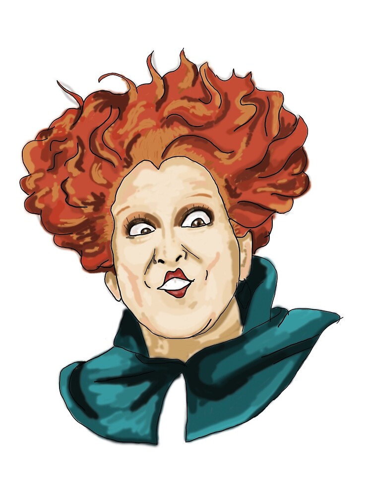 "Hocus Pocus Winifred 'Winnie' Sanderson" Art Print for Sale by