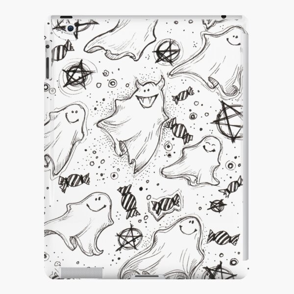 Cute Ghost iPad Snap Case